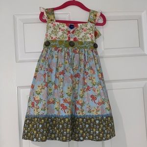 Matilda Jane Serendipity Dress SZ 4T. EUC